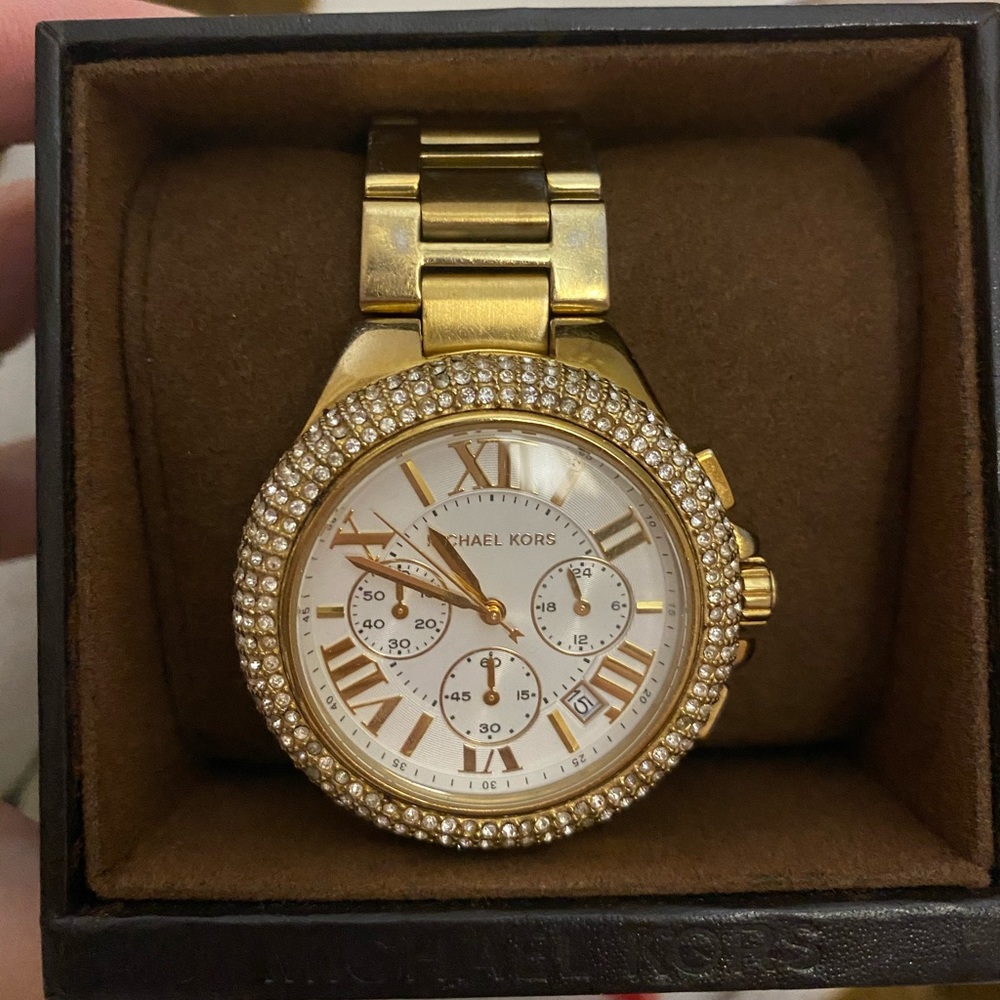 Michael Kors Pave Camille Watch